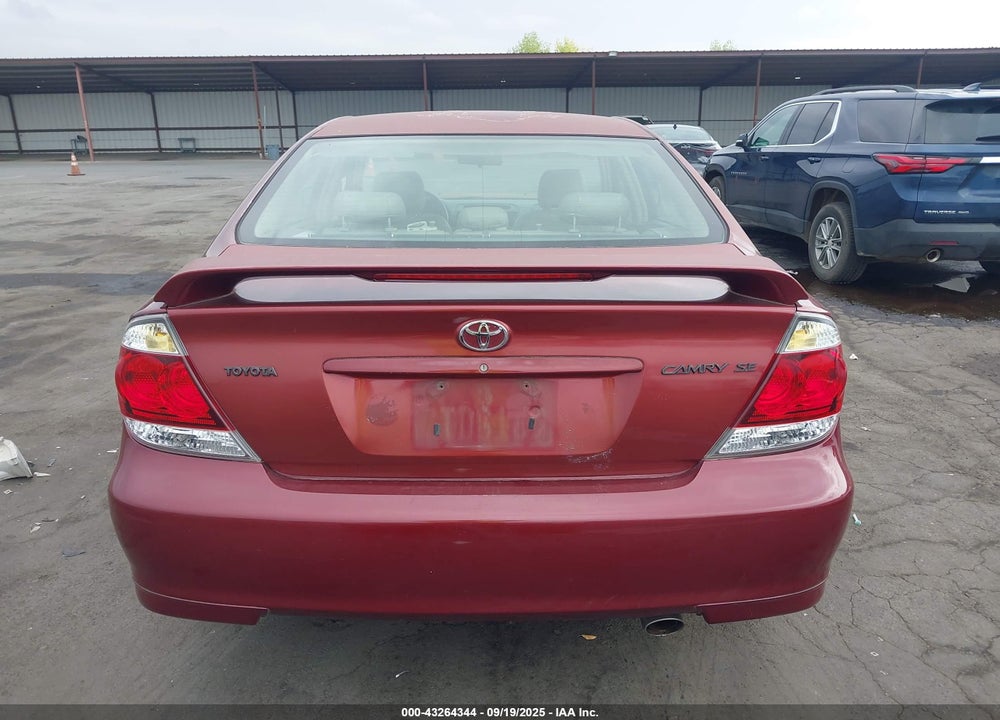 2006 TOYOTA CAMRY SE V6 VIN: 4T1BA30K36U510154