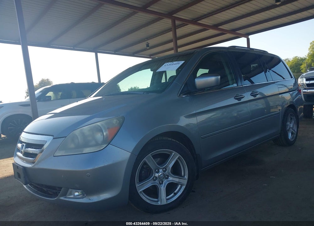 2005 HONDA ODYSSEY TOURING VIN: 5FNRL38855B015693