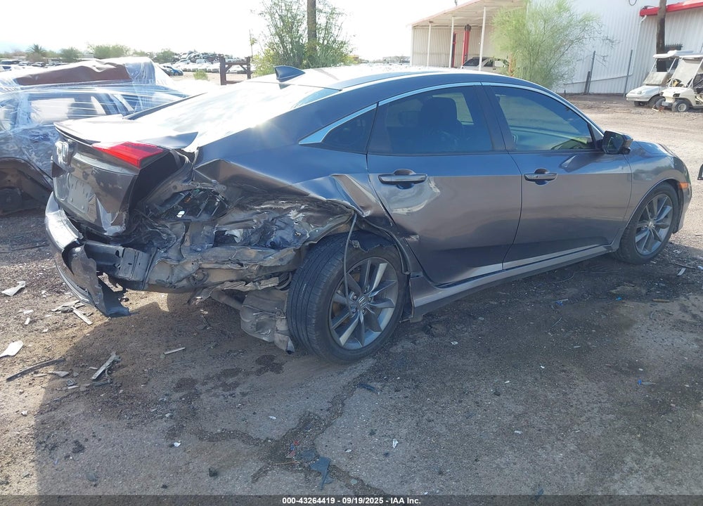 2019 HONDA CIVIC VIN: JHMFC1F7XKX009910