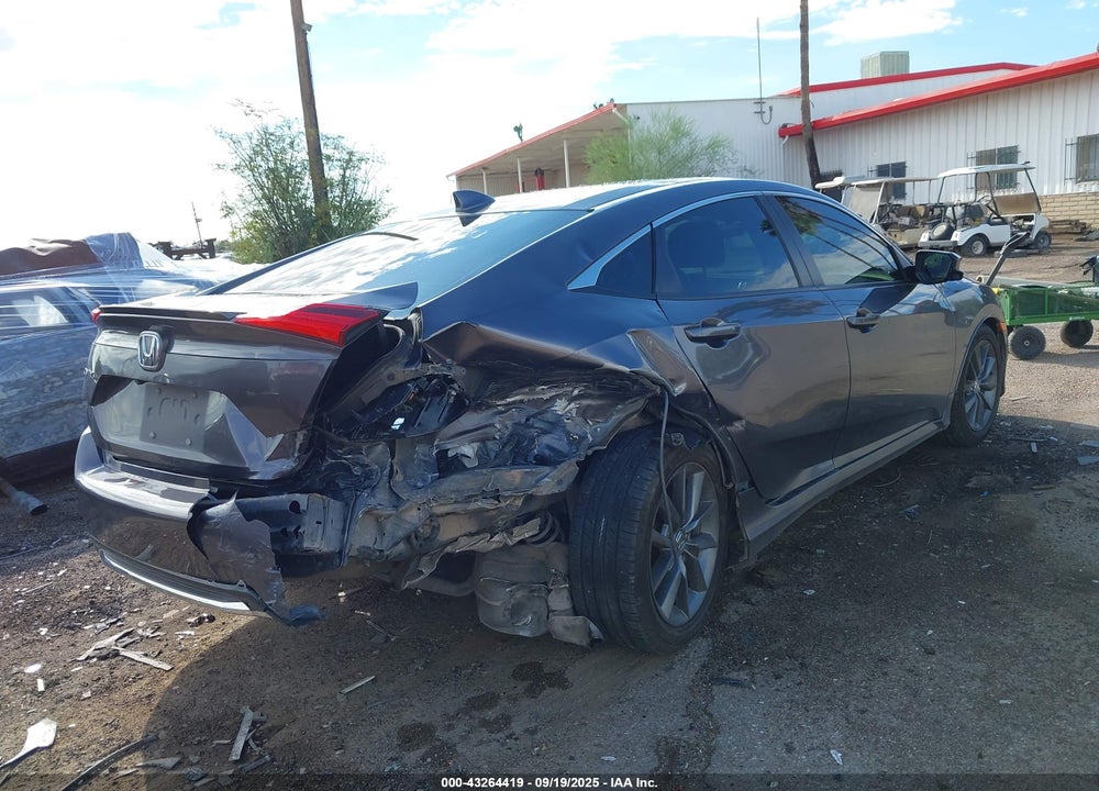 2019 HONDA CIVIC VIN: JHMFC1F7XKX009910