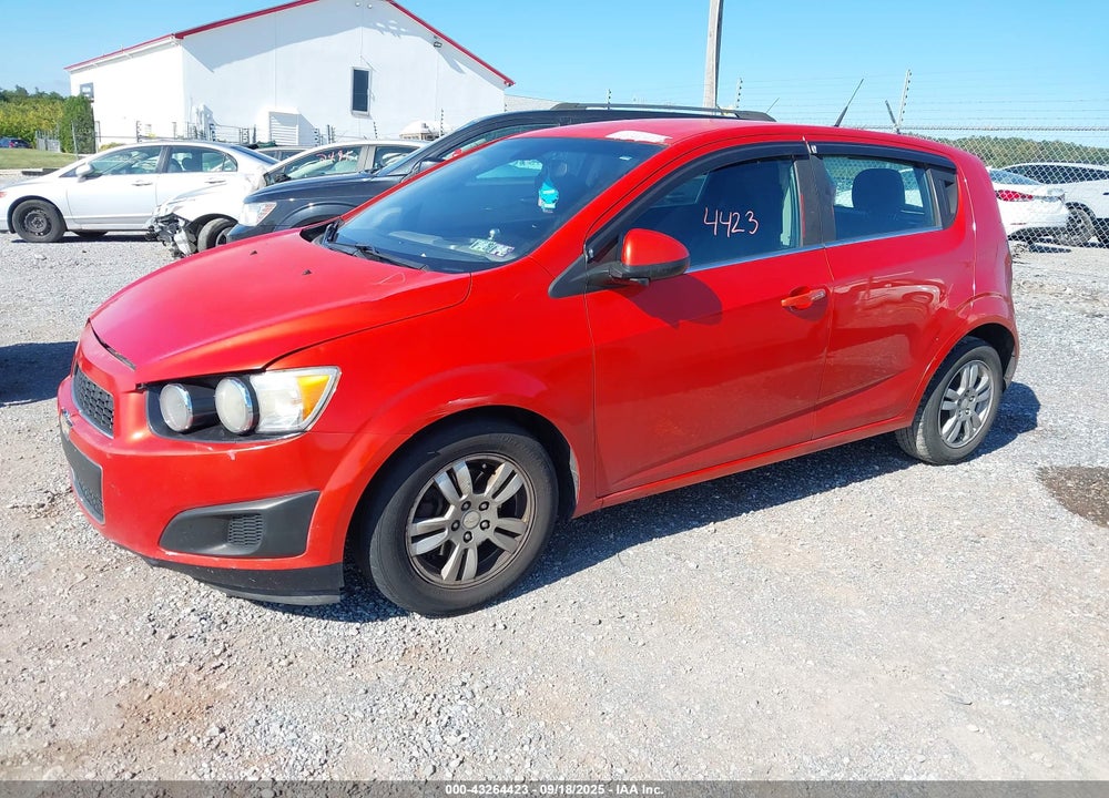 2012 CHEVROLET SONIC VIN: 1G1JC6SH4C4214514