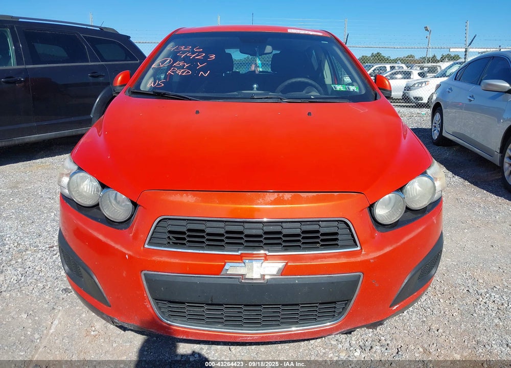 2012 CHEVROLET SONIC VIN: 1G1JC6SH4C4214514