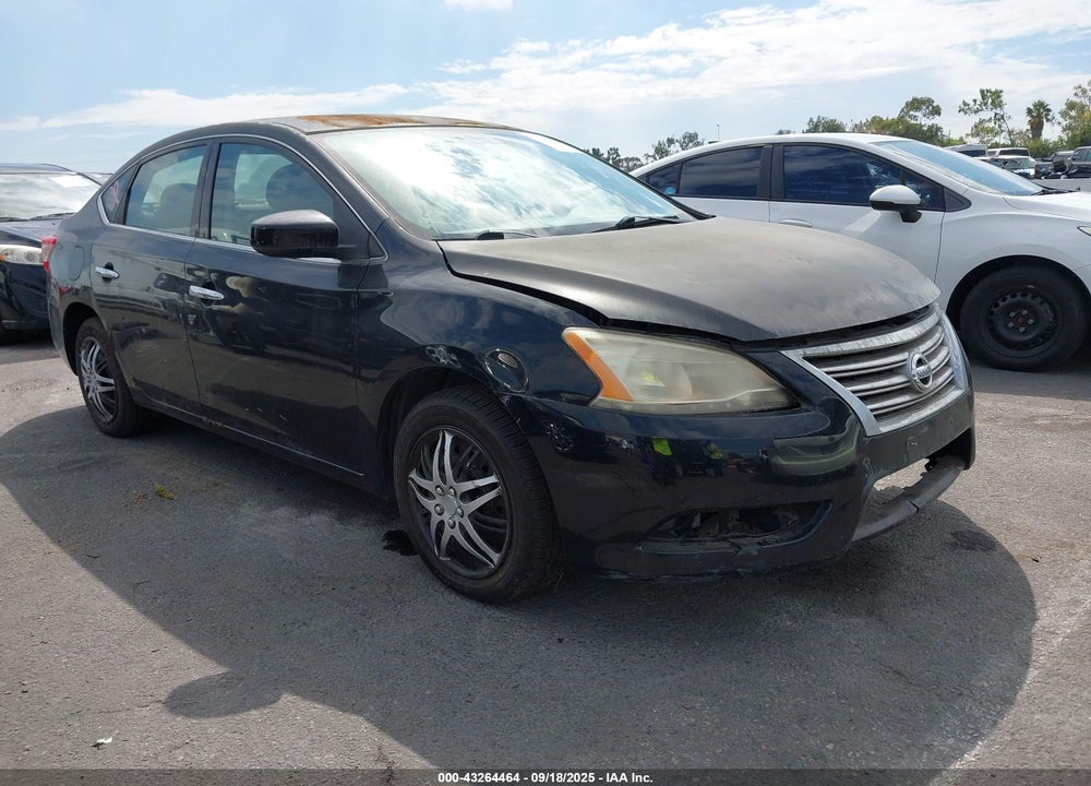 2014 NISSAN SENTRA S VIN: 3N1AB7AP5EY279061
