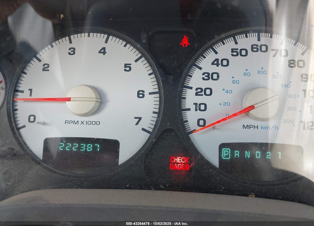 2004 DODGE RAM 1500 SLT/LARAMIE VIN: 1D7HA18N34S632769