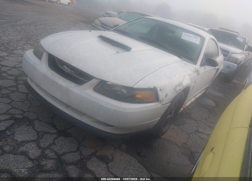 2001 FORD MUSTANG GT VIN: 1FAFP42X71F227648