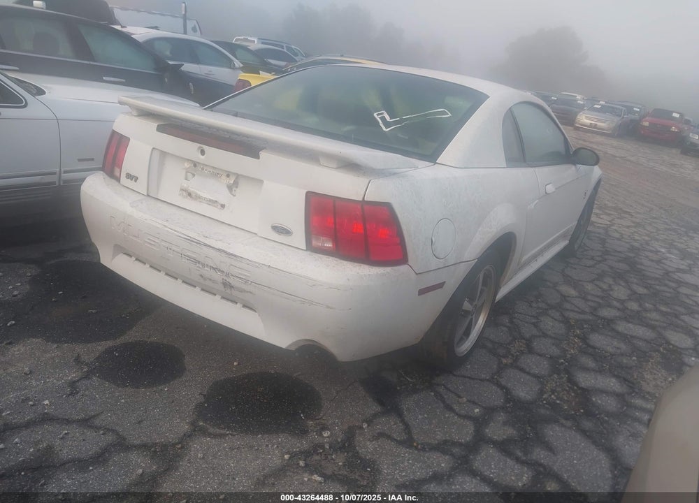 2001 FORD MUSTANG GT VIN: 1FAFP42X71F227648