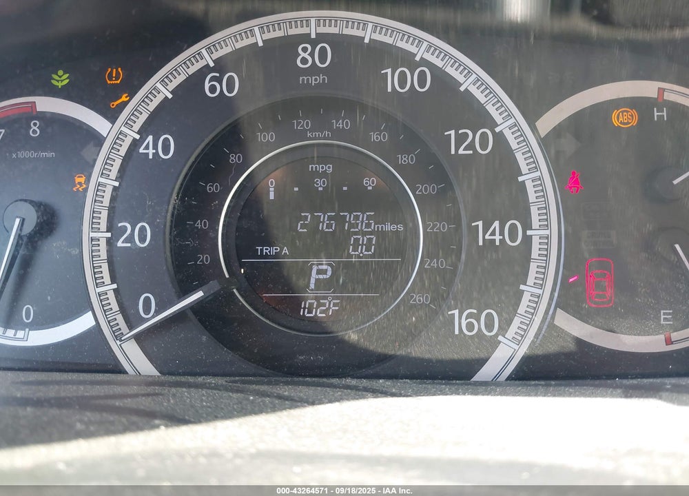 2014 HONDA ACCORD LX VIN: 1HGCR2F39EA166973