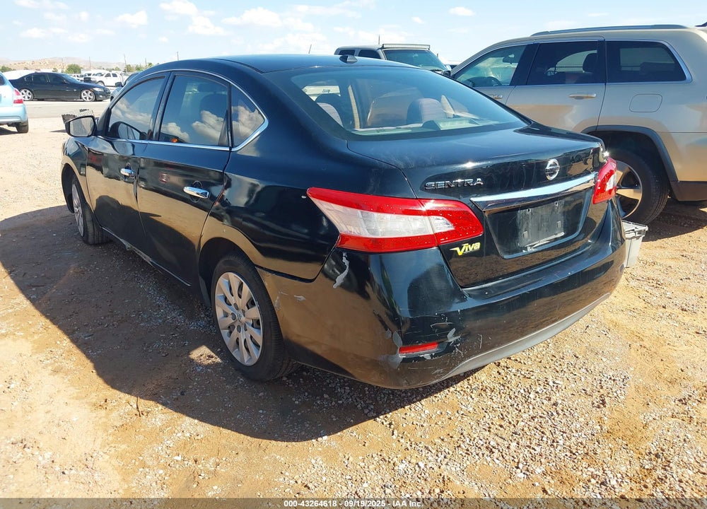 2015 NISSAN SENTRA VIN: 3N1AB7AP3FL678100