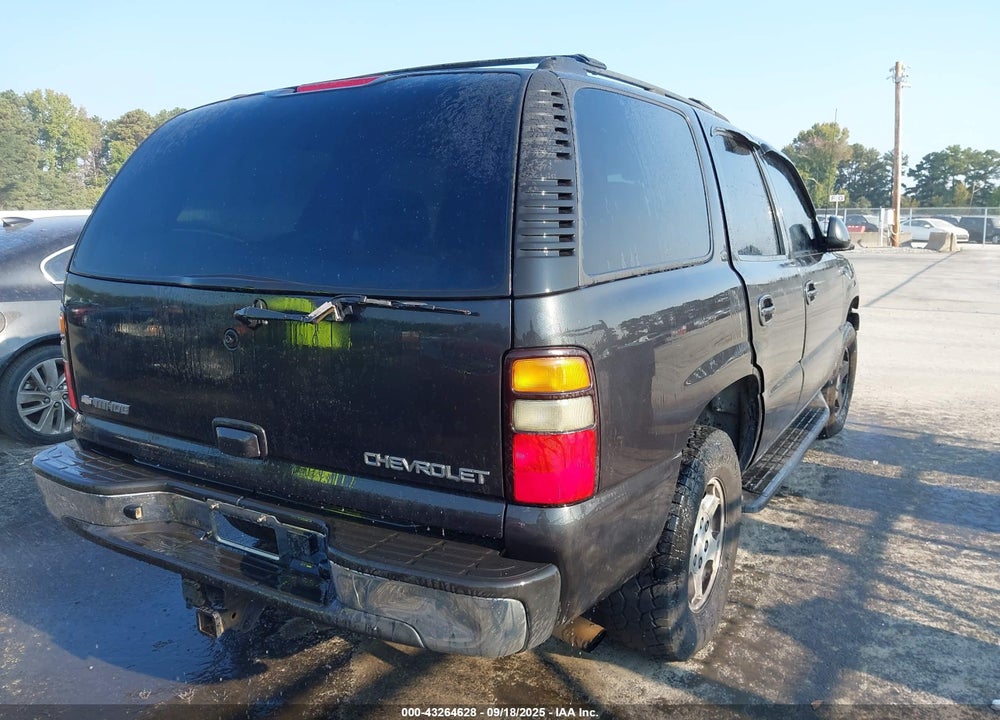 2005 CHEVROLET TAHOE LT VIN: 1GNEC13T75R187675