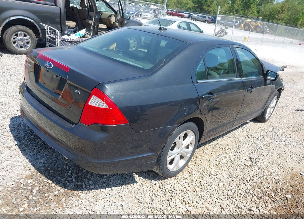 2012 FORD FUSION VIN: 3FAHP0HA9CR273458