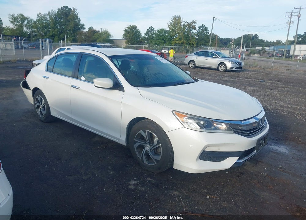 2016 HONDA ACCORD VIN: 1HGCR2F38GA225000
