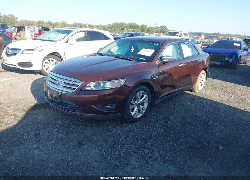 2012 FORD TAURUS SEL VIN: 1FAHP2EW4CG111238