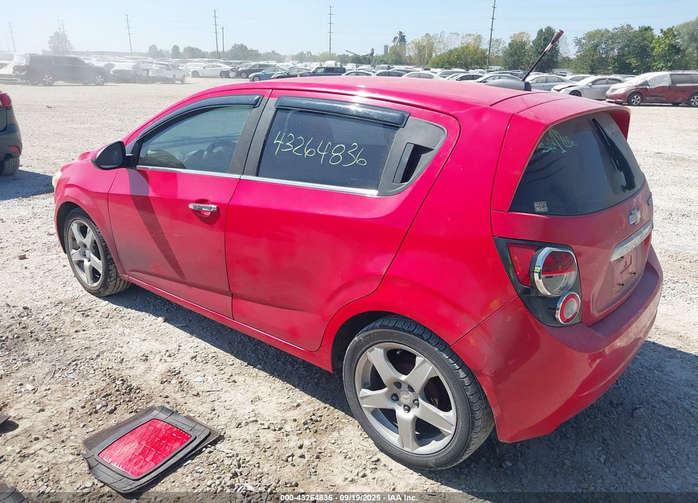 2015 CHEVROLET SONIC LTZ AUTO VIN: 1G1JE6SBXF4103136