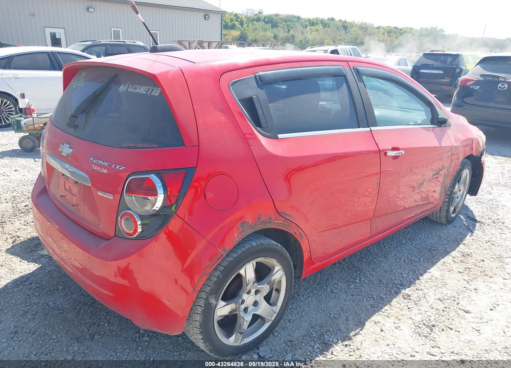 2015 CHEVROLET SONIC LTZ AUTO VIN: 1G1JE6SBXF4103136
