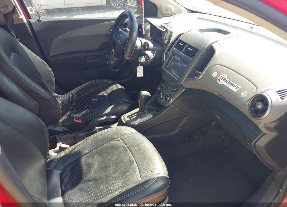 2015 CHEVROLET SONIC LTZ AUTO VIN: 1G1JE6SBXF4103136