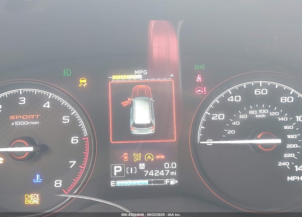 2019 SUBARU FORESTER SPORT VIN: JF2SKAKC3KH401855