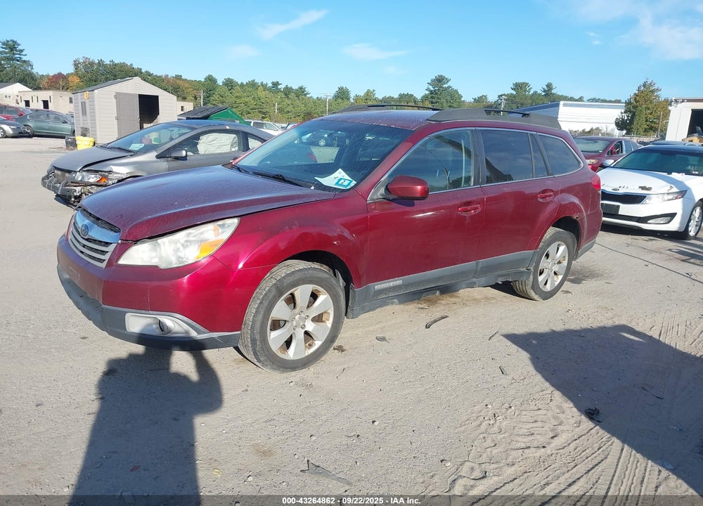 2012 SUBARU OUTBACK 2.5I PREMIUM VIN: 4S4BRBCC6C3200265