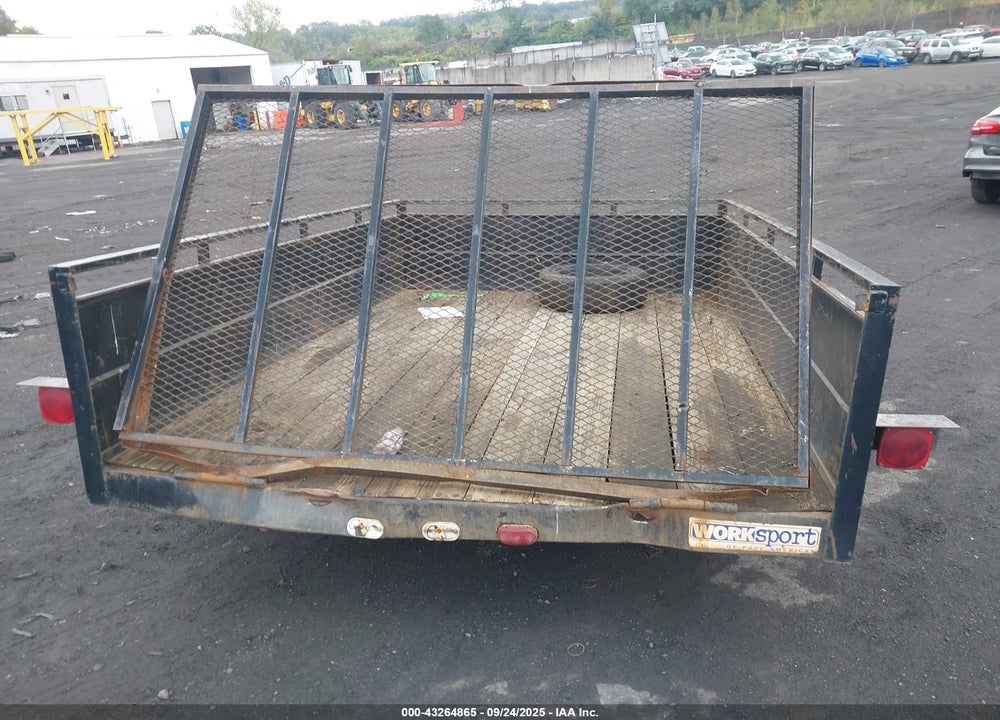 2006 PACE UTILITY TRAILER VIN: 40LFB10176P132220