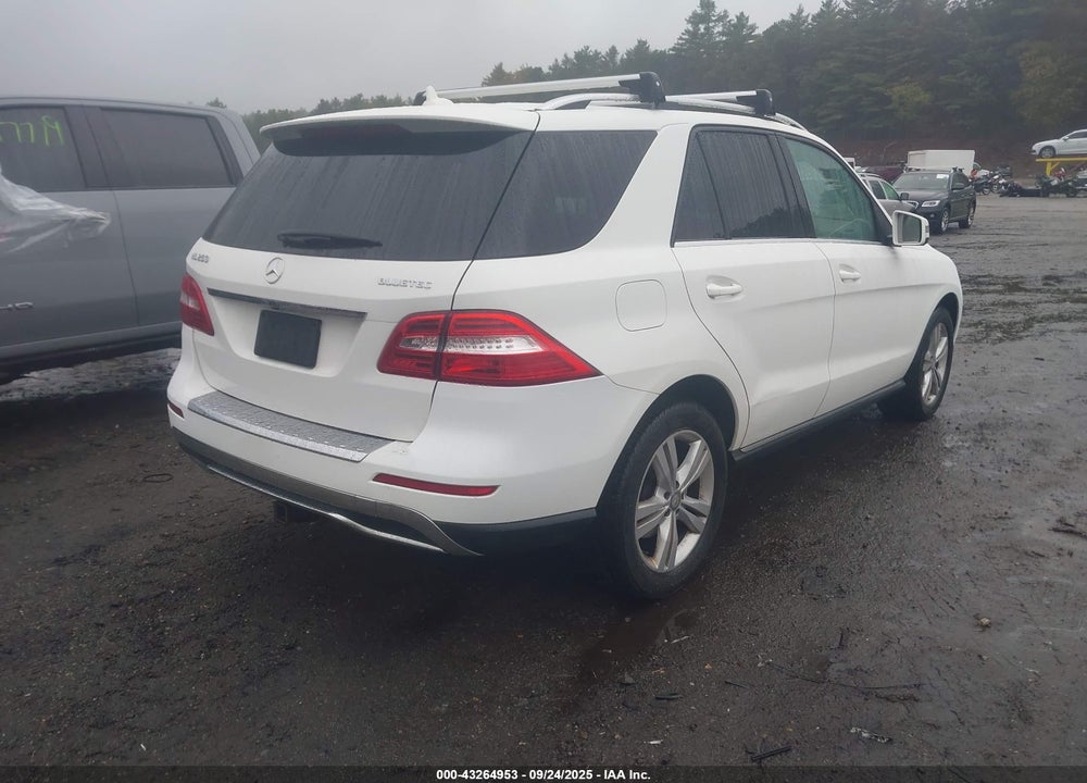 2015 MERCEDES-BENZ ML 250 BLUETEC 4MATIC VIN: 4JGDA0EB8FA584154
