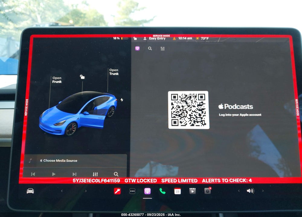 2020 TESLA MODEL 3 VIN: 5YJ3E1EC0LF641159