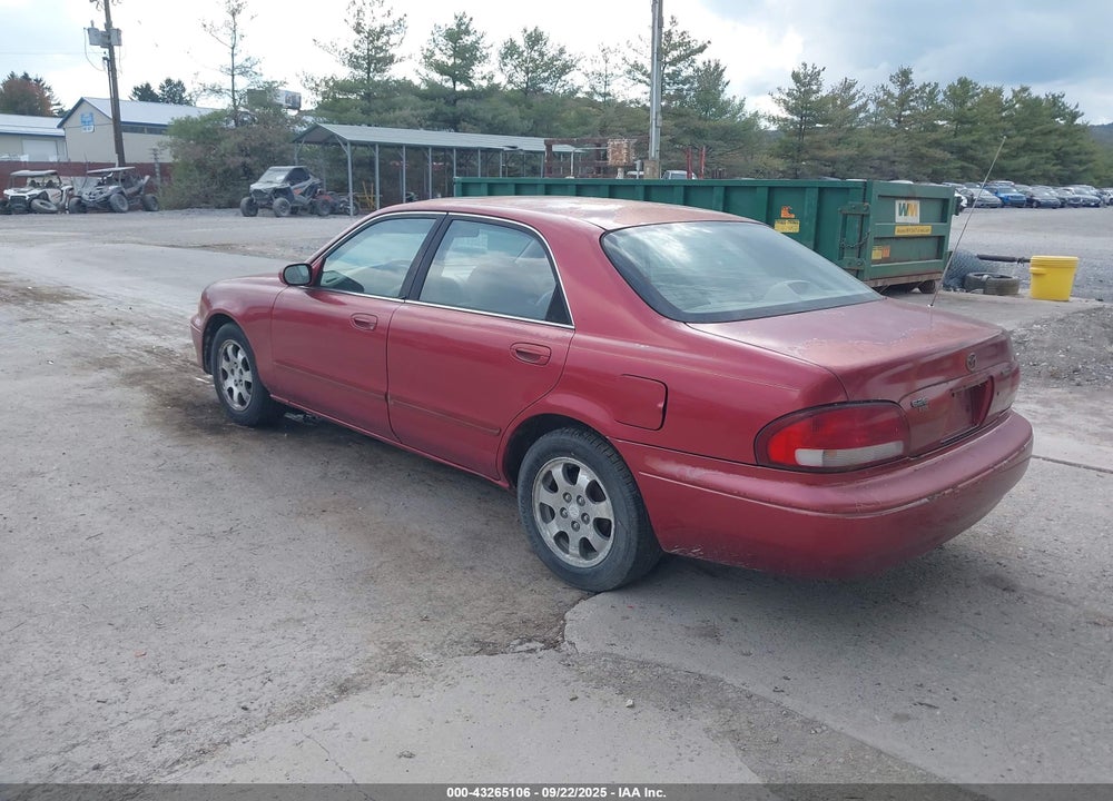 1999 MAZDA 626 ES/LX VIN: 1YVGF22C4X5819116