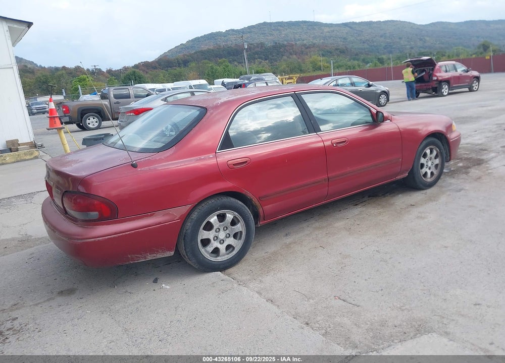 1999 MAZDA 626 ES/LX VIN: 1YVGF22C4X5819116