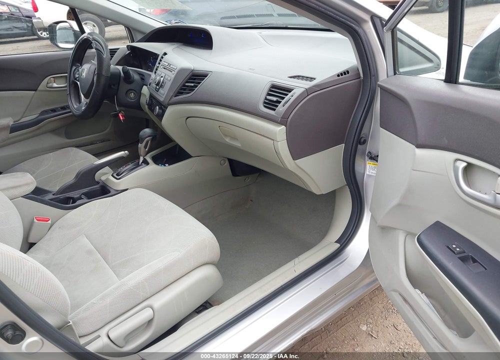 2012 HONDA CIVIC LX VIN: 2HGFB2F55CH306146