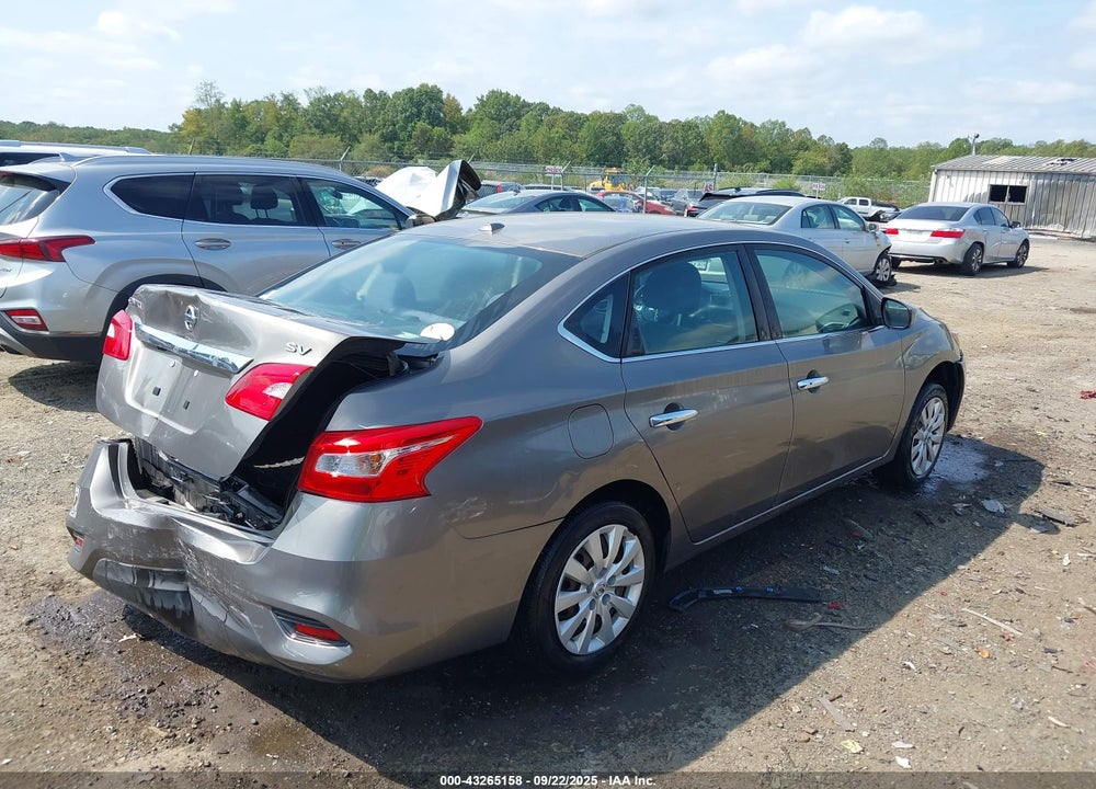 2016 NISSAN SENTRA SV VIN: 3N1AB7AP1GY284325