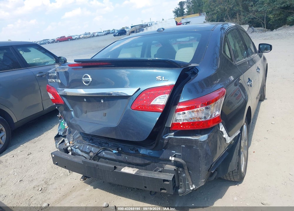 2015 NISSAN SENTRA SL VIN: 3N1AB7AP9FY287360