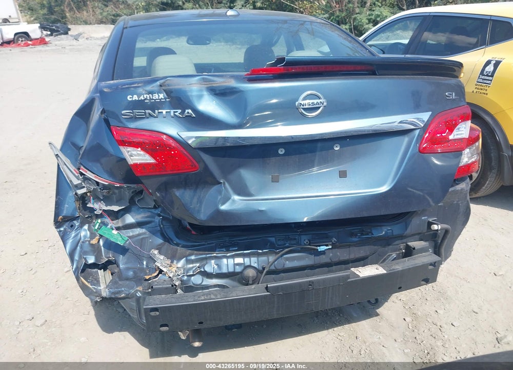 2015 NISSAN SENTRA SL VIN: 3N1AB7AP9FY287360
