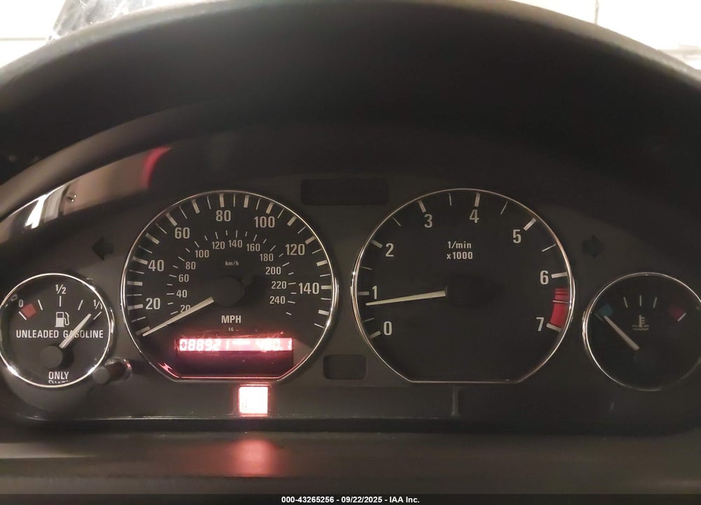1997 BMW Z3 2.8L ROADSTER VIN: 4USCJ3321VLC01563