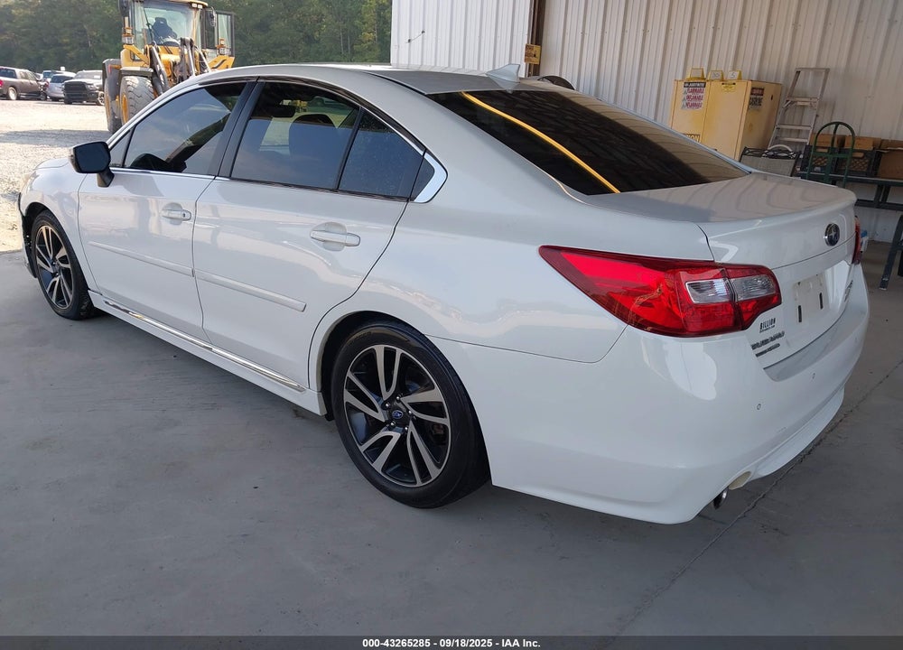 2017 SUBARU LEGACY 2.5I SPORT VIN: 4S3BNAS62H3009763