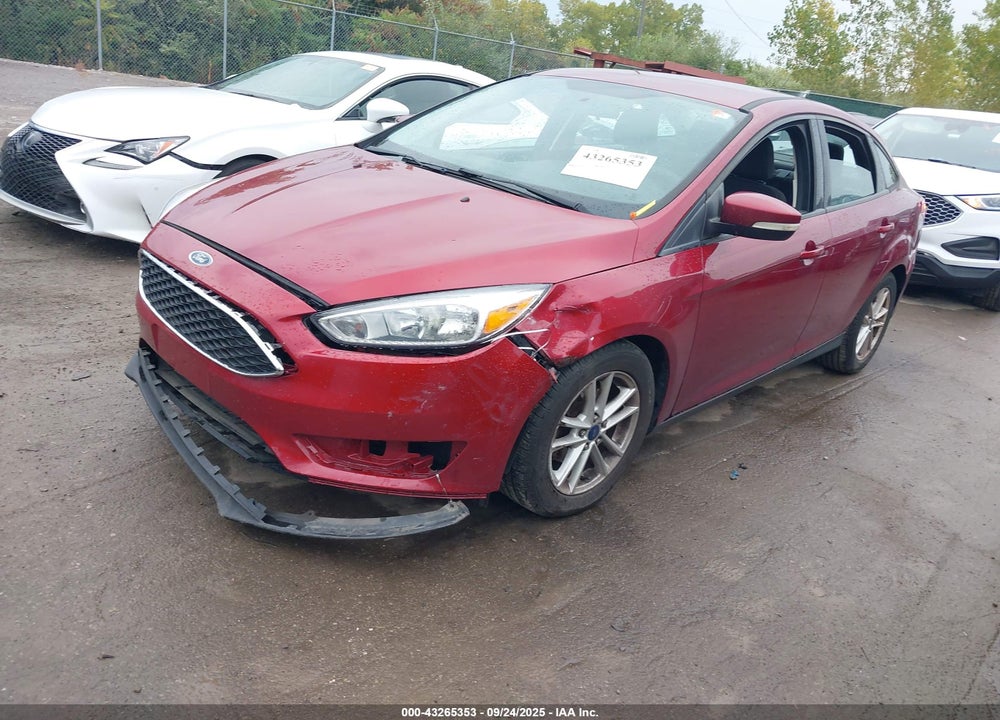 2015 FORD FOCUS VIN: 1FADP3F22FL382956