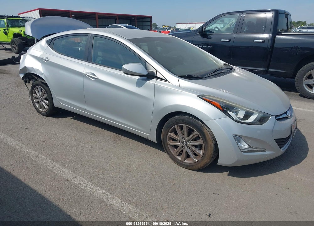 2016 HYUNDAI ELANTRA SE VIN: KMHDH4AE1GU588517