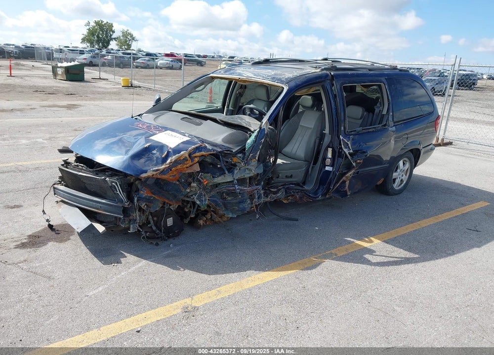 2006 DODGE GRAND CARAVAN SXT VIN: 2D4GP44L66R691588