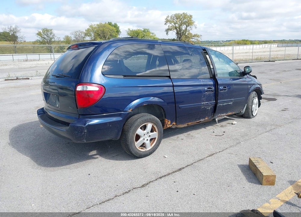 2006 DODGE GRAND CARAVAN SXT VIN: 2D4GP44L66R691588