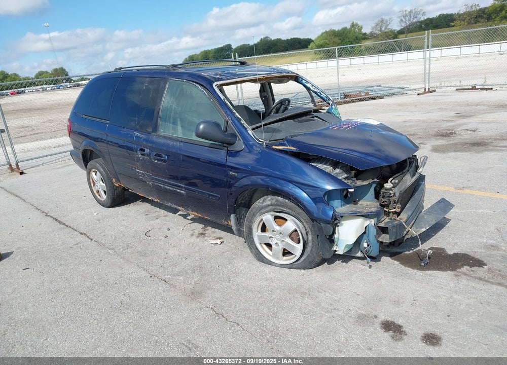 2006 DODGE GRAND CARAVAN SXT VIN: 2D4GP44L66R691588
