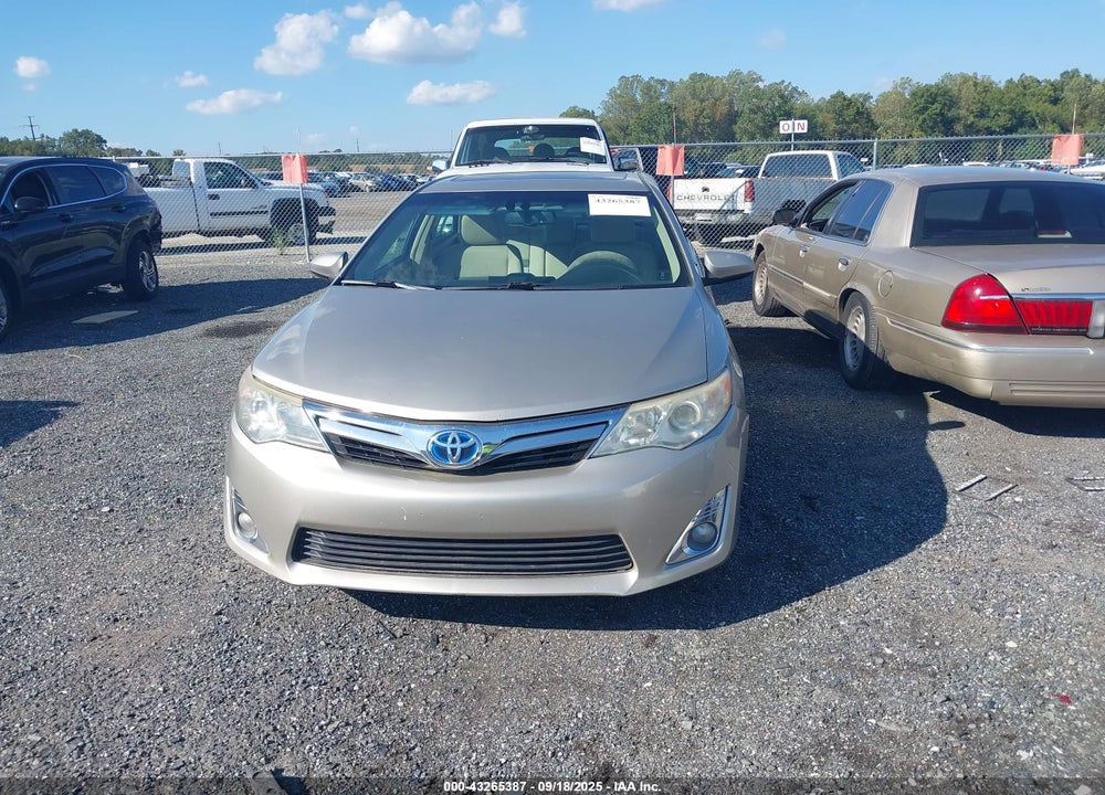 2014 TOYOTA CAMRY HYBRID VIN: 4T1BD1FK6EU109439