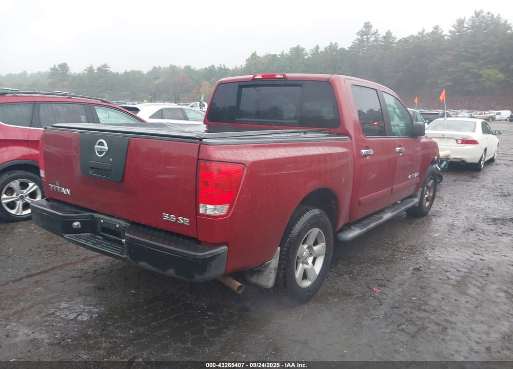 2006 NISSAN TITAN VIN: 1N6AA07B56N530689