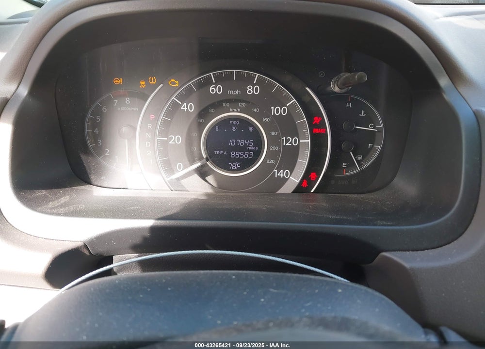 2013 HONDA CR-V VIN: 5J6RM4H76DL051540