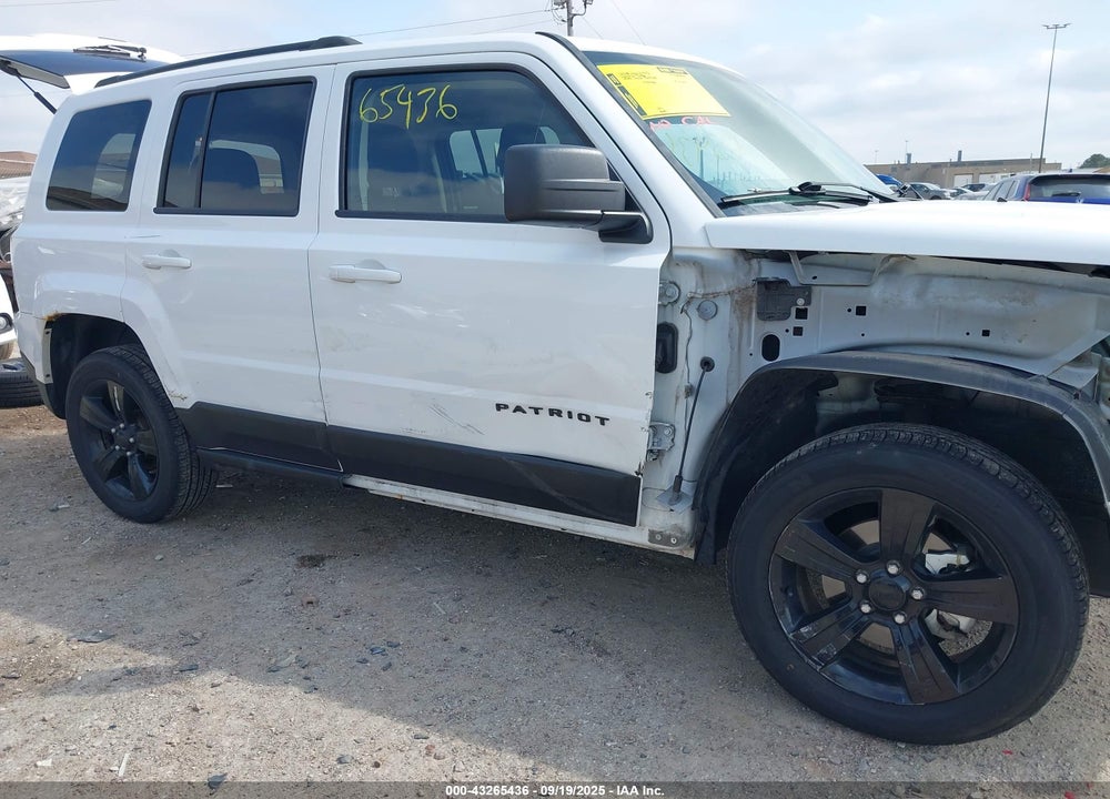 2015 JEEP PATRIOT VIN: 1C4NJRBB5FD356936
