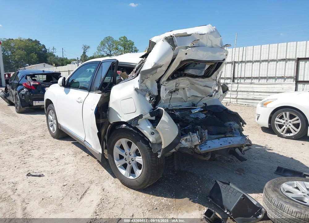 2013 TOYOTA HIGHLANDER VIN: 5TDZA3EHXDS042859