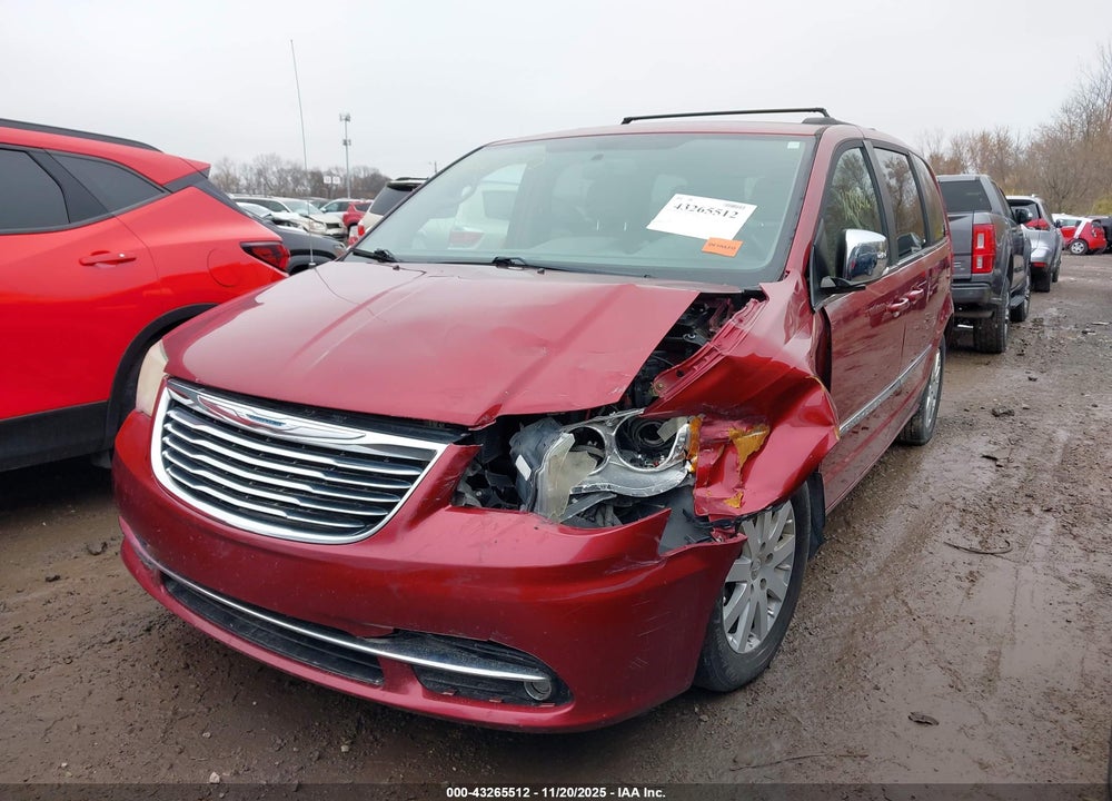 2011 CHRYSLER TOWN & COUNTRY TOURING-L VIN: 2A4RR8DG4BR749714