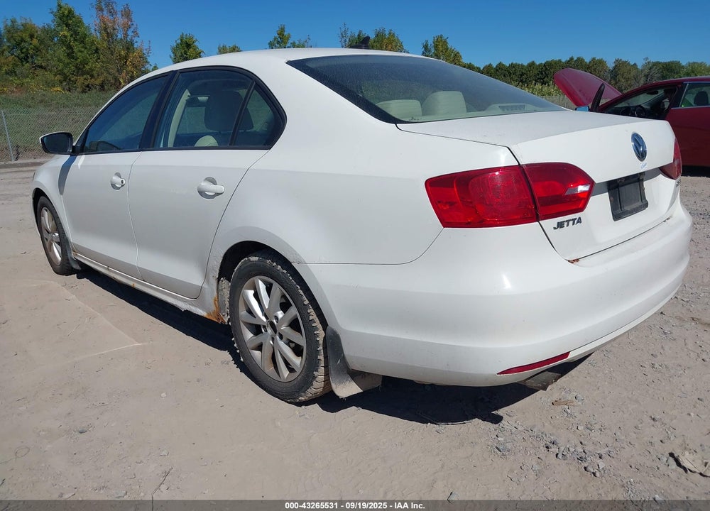 2012 VOLKSWAGEN JETTA 2.5L SE VIN: 3VWBP7AJ7CM112975