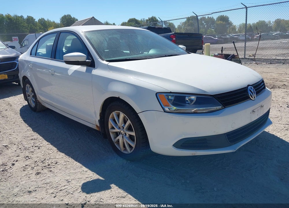 2012 VOLKSWAGEN JETTA 2.5L SE VIN: 3VWBP7AJ7CM112975