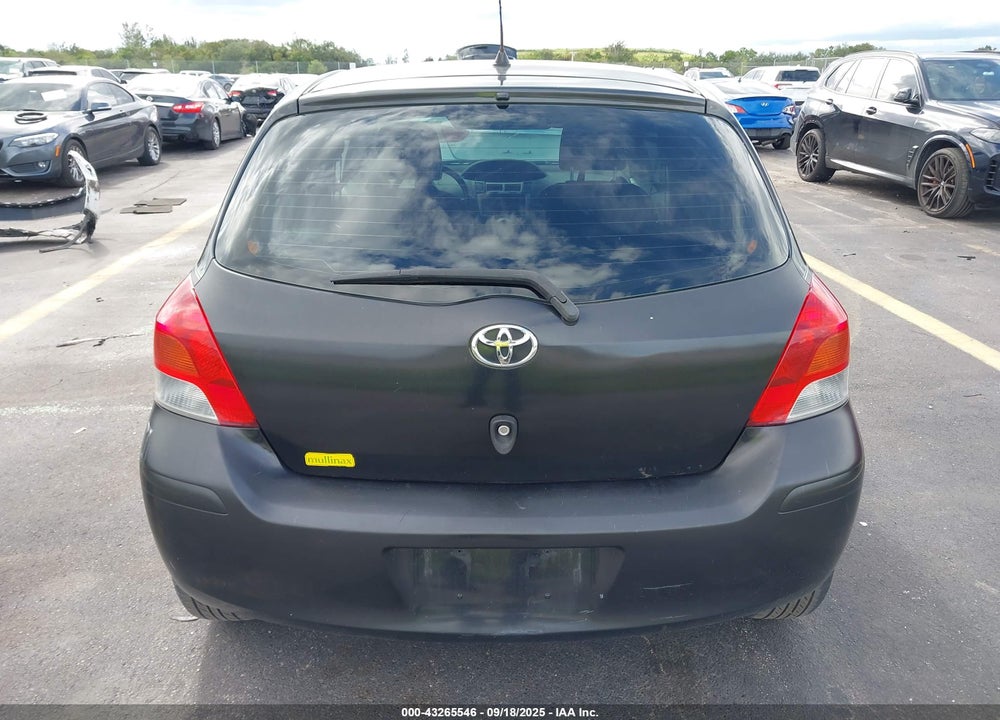 2009 TOYOTA YARIS VIN: JTDKT903395254218