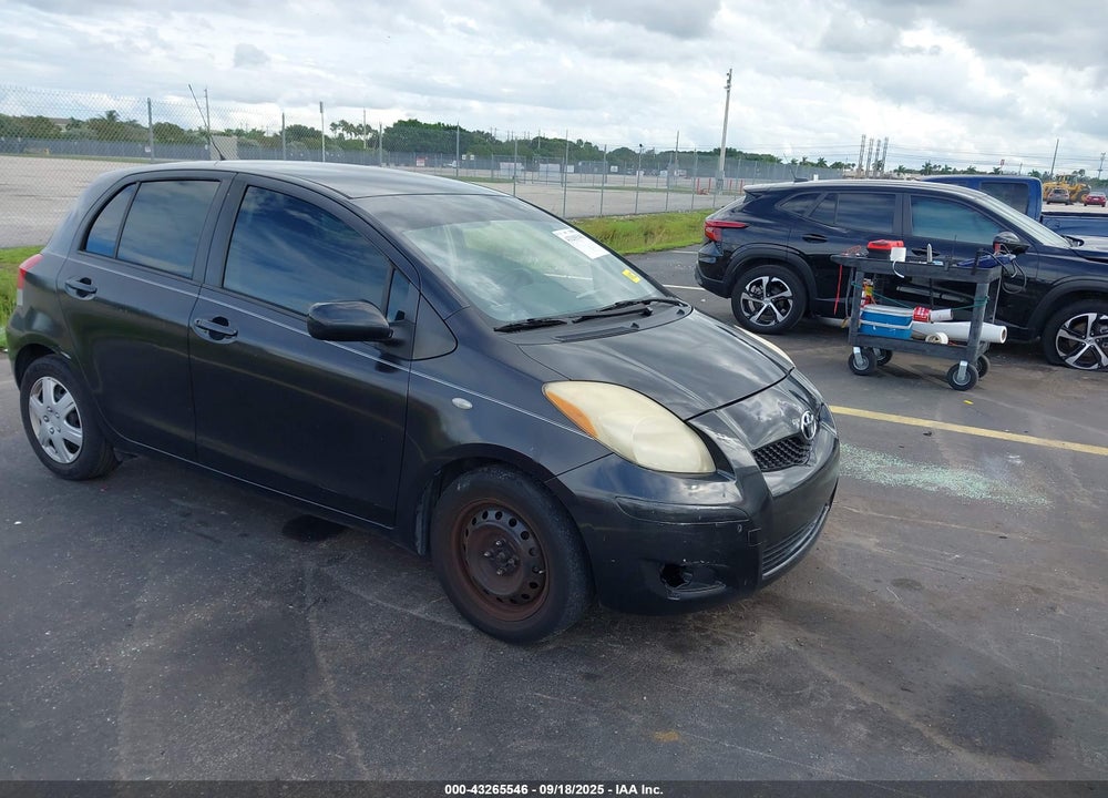 2009 TOYOTA YARIS VIN: JTDKT903395254218