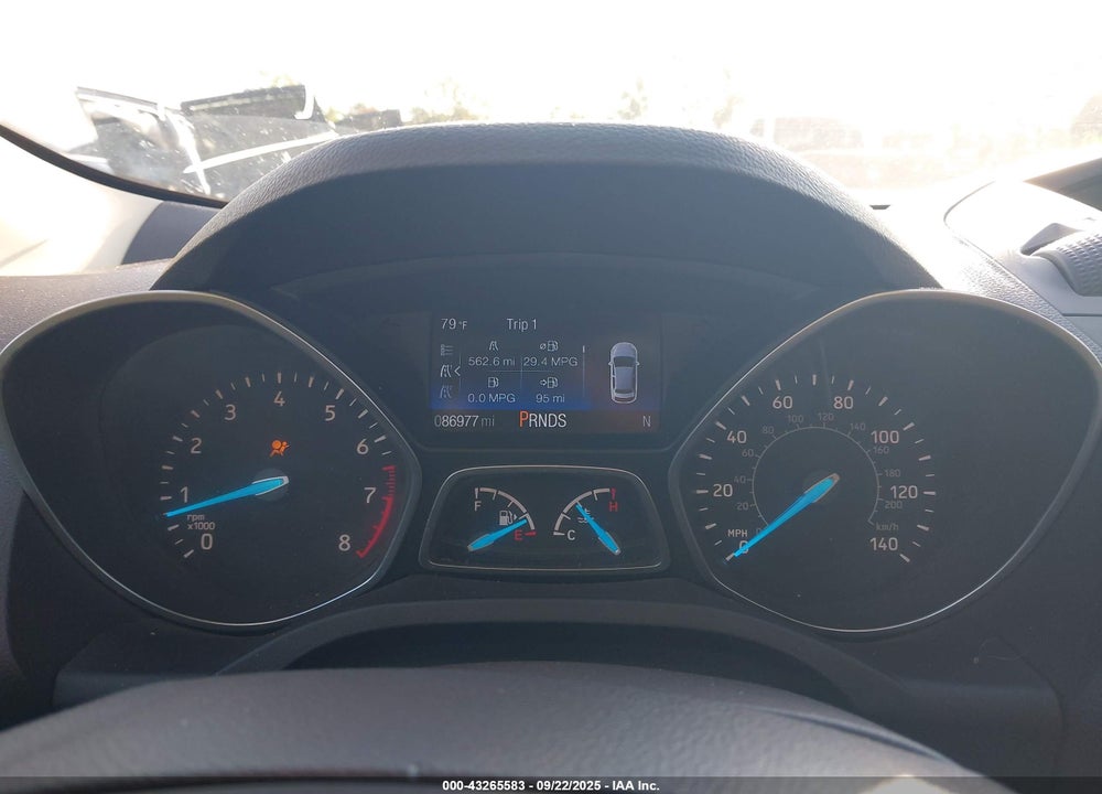 2017 FORD ESCAPE VIN: 1FMCU0F75HUC05531