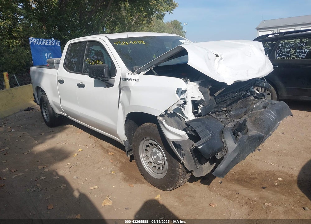 2021 CHEVROLET SILVERADO 1500 2WD STANDARD BED WT VIN: 1GCRWAEH4MZ407220