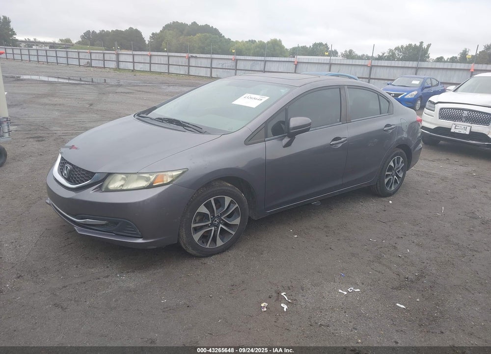 2014 HONDA CIVIC VIN: 19XFB2F88EE083172